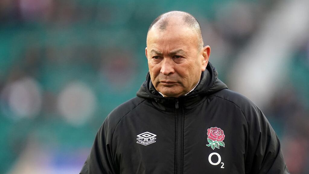 Eddie Jones: ‘We’re not far away. We’re one pass, one accurate kick, one good support line away from being very good. I’ve got a picture in my head and it’s a very good picture.’ Photograph: Adam Davy/PA Wire