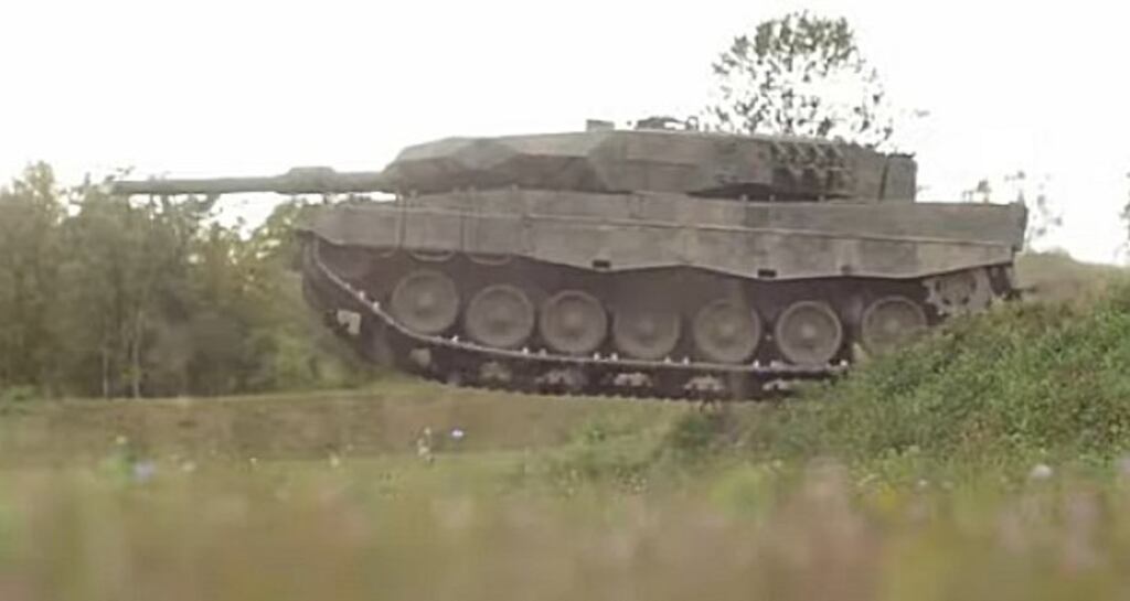 A Rheinmetall Leopard tank. The firm's order backlog is at record levels.