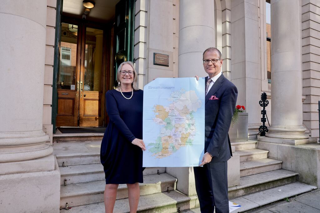 The Electoral Commission has published its new constituency map. Photograph: Maxwells.