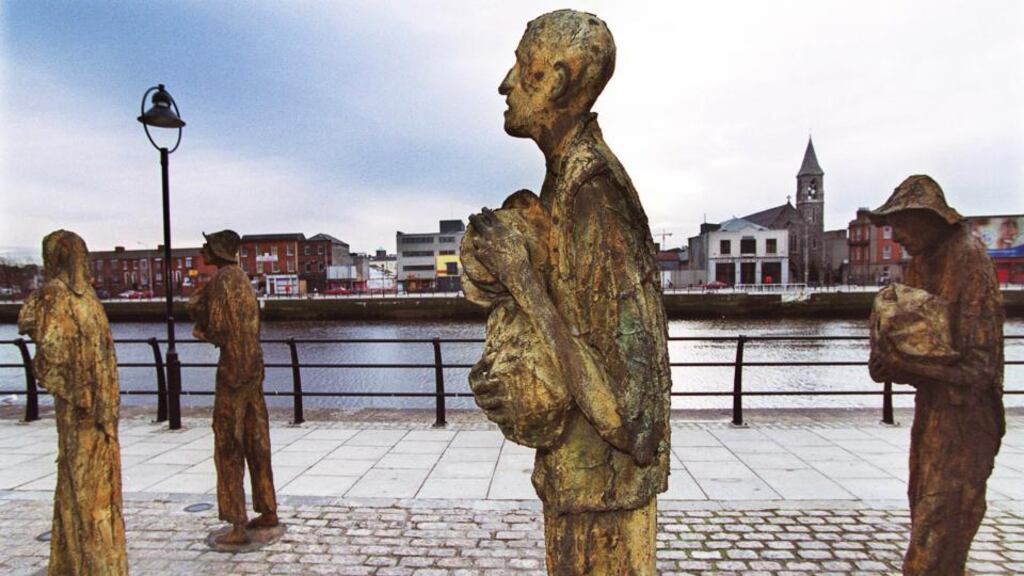 “You really would have to be talking about making jokes about Belsen and Auschwitz and the gas chambers to make it an equivocal thing in our lifetime,” said Famine historian and author Tim Pat Coogan in response to the proposed sitcom. Photograph: The Irish Times