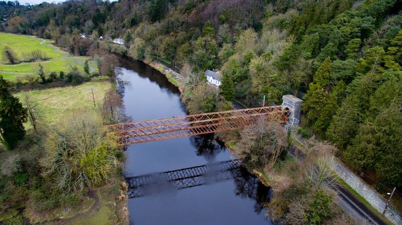 Farmleigh Bridge. Photograph: Rebuild Silver Bridge group