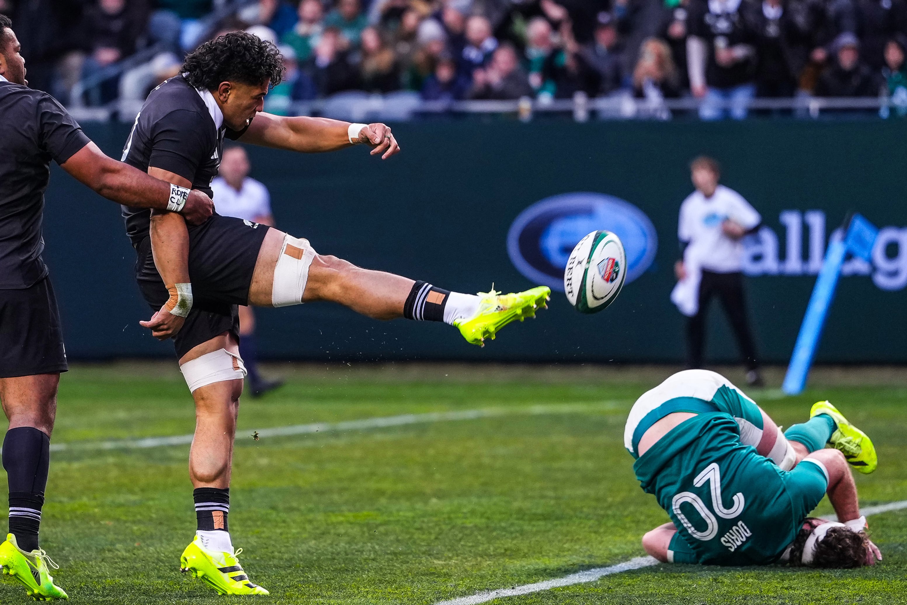 It was just like watching Ireland of long ago as Andy Farrell’s men crumbled late on