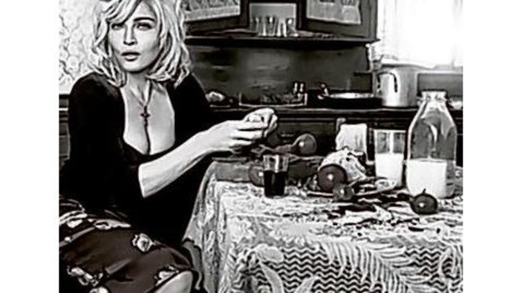 Domestic goddess? Madonna in a Dolce Gabbana ad campaign