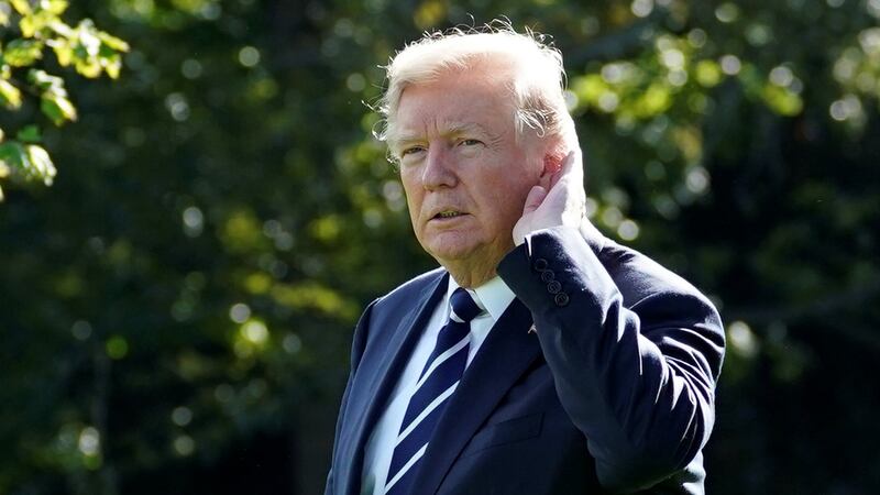 US president Donald Trump. Photograph: Yuri Gripas/Reuters