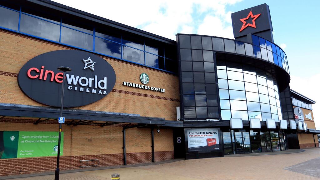 A Cineworld branch in the UK. Photograph: Mike Egerton/PA Wire