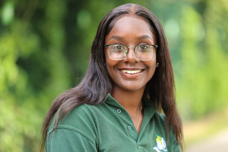 Athlone Community College student Princess Collins. Photograph: Dara Mac Dónaill