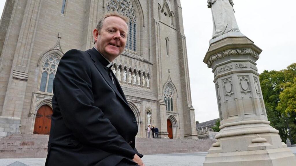 Baptism barrier: “I wouldn’t be married to it myself, personally,” said Eamon Martin. Photograph: Eric Luke