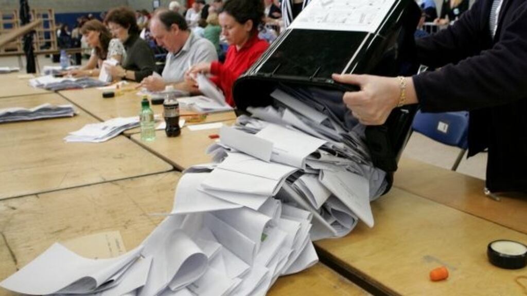 The electoral register is updated each year with all those who registered in the previous 12 months. File photograph: Cyril Byrne/The Irish Times