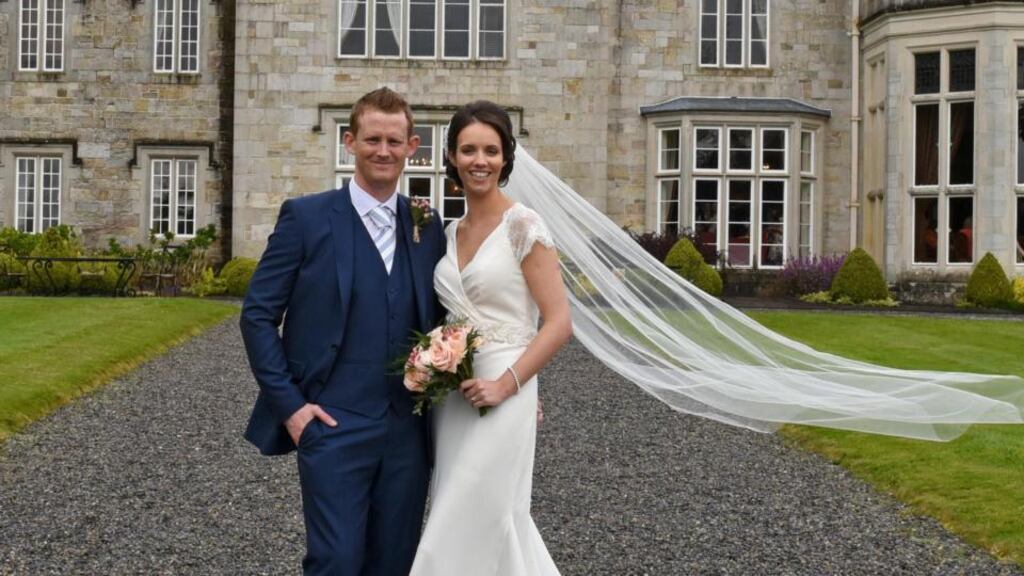 Oneesa McWeeney and Adrian Cahill had a mini-moon in The Wineport Lodge in Glasson before their Mexican honeymoon. Photographs: David Knight Photographer
