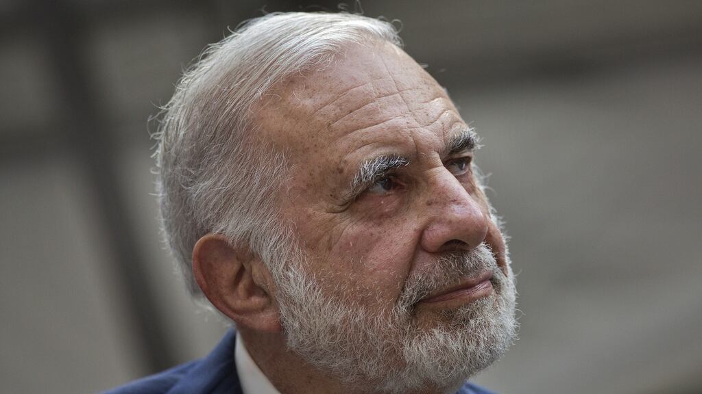 Billionaire activist investor Carl Icahn. Photograph: Victor J. Blue/Bloomberg