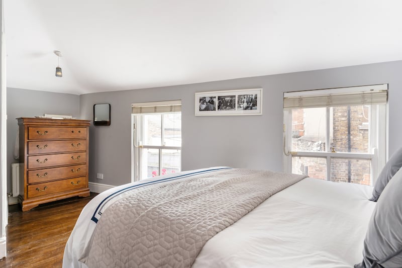 The property has two double bedrooms