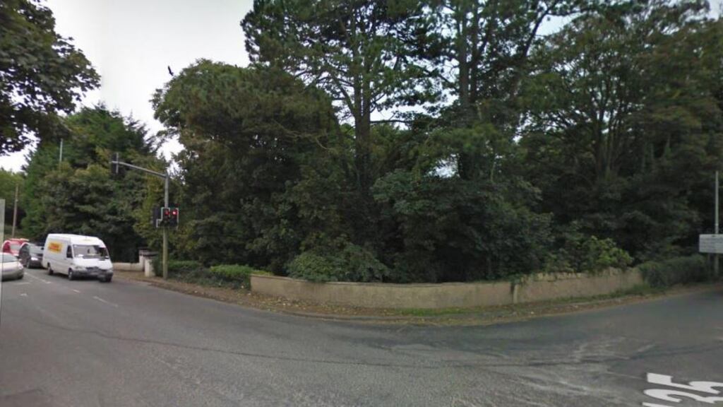 The man appeared to have been picked up by a gang of men before the assault and left at Kilshane Cross, Dublin. File image: Google Street View