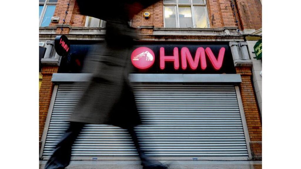 The closing of 37 HMV stores will lead to 464 jobs being lost