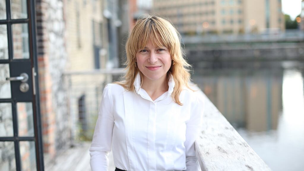 Outgoing Dublin Commissioner for Startups Niamh Bushnell: office “enhanced the character and international reputation of Dublin as a tech and innovation city”. Photograph: Julien Behal/Maxwells