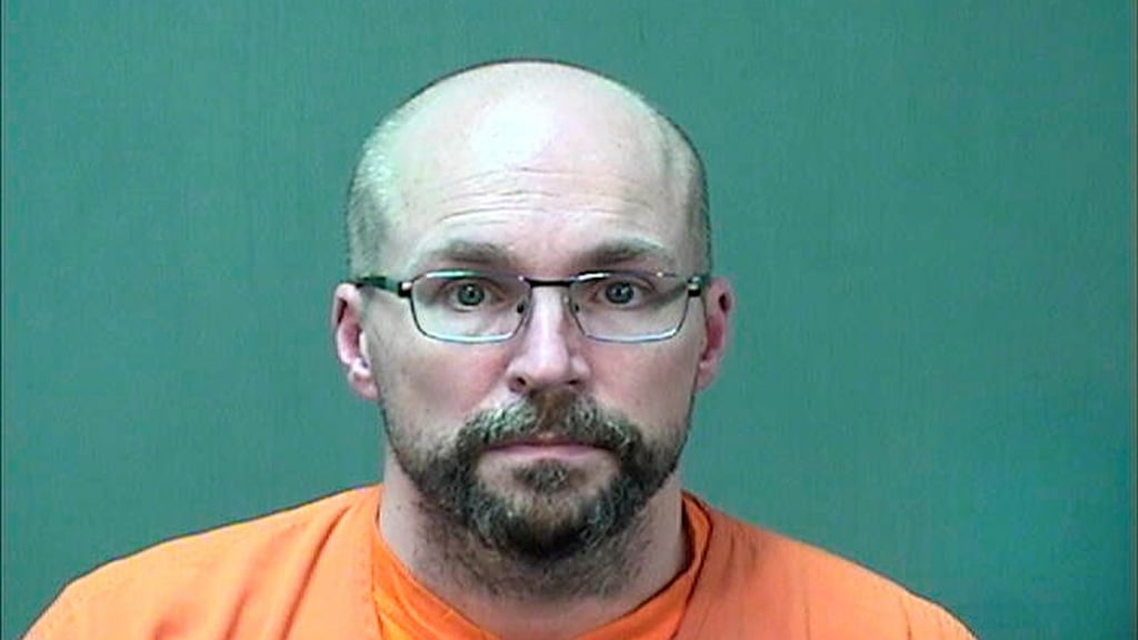 Steven Brandenburg shown in a booking photo provided by the Ozaukee County Sheriff’s Office Monday, January 4th, 2021. Photograph: Ozaukee County Sheriff via AP