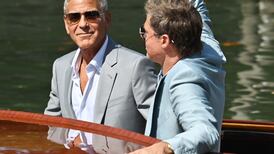 The ultimate in movie-star glamour: Emma Stone, Julia Roberts and George Clooney get their speedboats ready