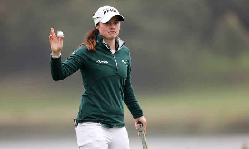 Leona Maguire won the February award. Photograph: Ben Brady/Inpho
