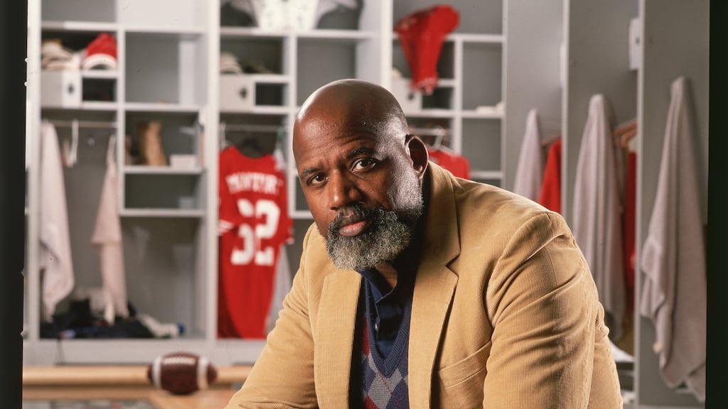 Harry Edwards: teaches sociology at the University of California at Berkeley. He also works to place minorities into the front offices of professional football teams. Photograph: by Roger Ressmeyer/Corbis/VCG via Getty Images
