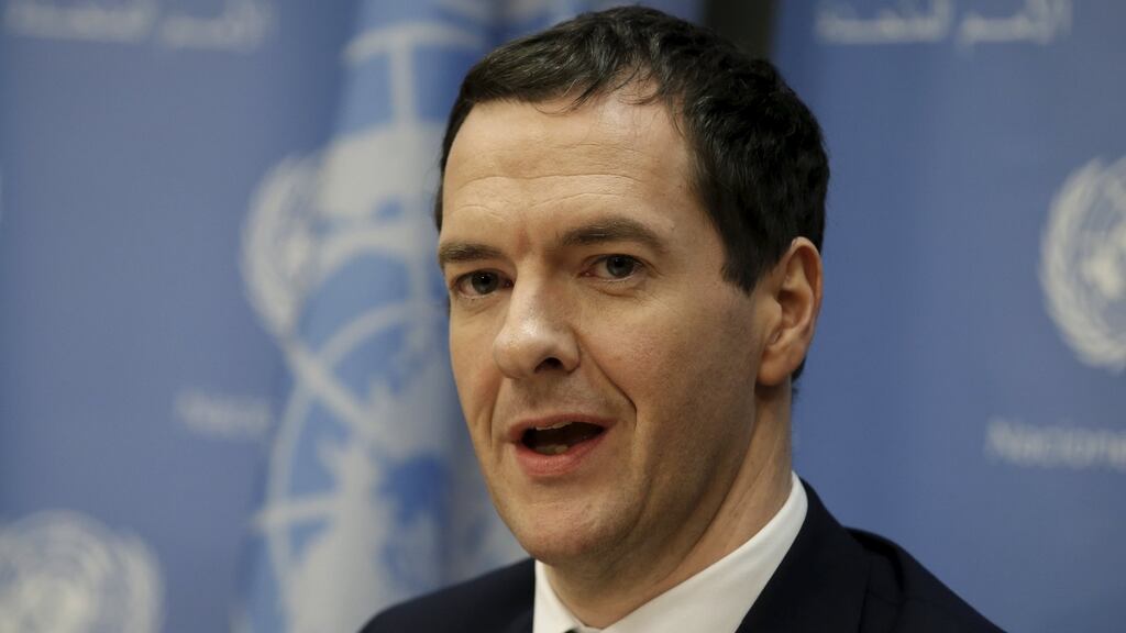 UK chancellor of the exchequer George Osborne: announced the move on property sales tax on Monday. Photograph: Mike Segar/Reuters