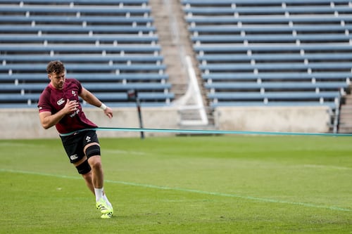 Caelan Doris set to lead Ireland on his return to action for All Blacks clash in Chicago