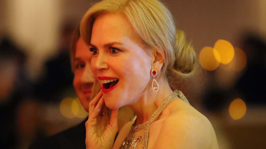 Nicole Kidman at this year’s Oscars in Hollywood, California, the US. Photograph: Mike Blake/Reuters