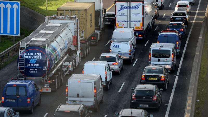 Infrastructure plan proposes a new motorway between Cork and Limerick and upgrading the N4 between Mullingar and Longford  to motorway standard. Photograph: Alan Betson / The Irish Times