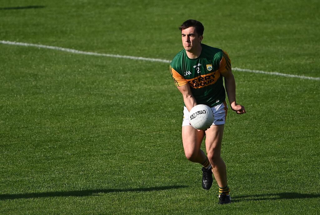 Brian Ó Beaglaoich was delighted to last the distance against Meath last weekend on top of weighing in with three fine points. Photograph: Piaras Ó Mídheach/Sportsfile