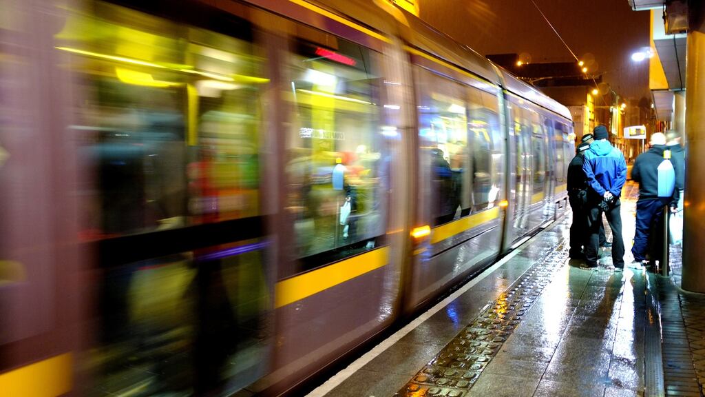 Luas staff are seeking pay parity with train drivers at Iarnród Éireann. File photograph: David Sleator/The Irish Times