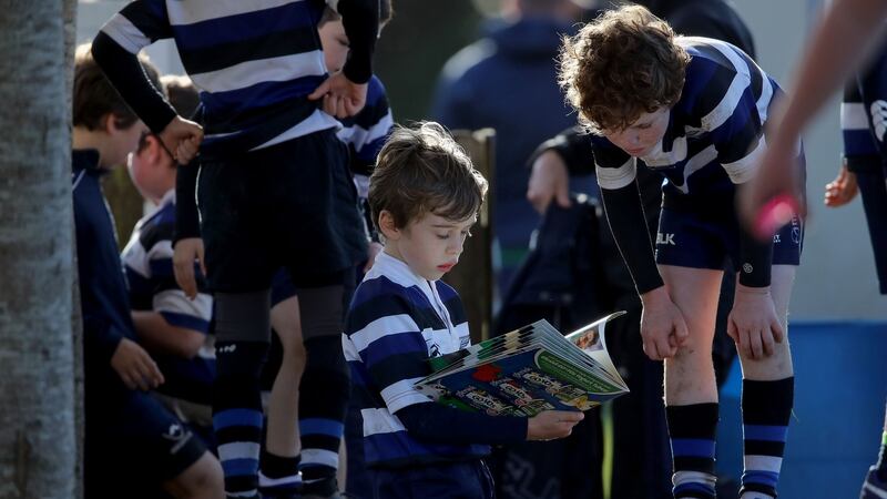 Corinthians hosted the IRFU Aviva Mini Rugby Festival in 2019. Photograph: Bryan Keane/Inpho