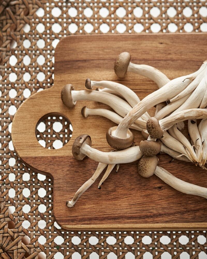 Acacia serving board, 21cm by 32cm, €10.50, from Sostrene Grene