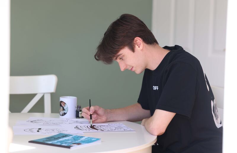 Matthew Kelly: The author launched the project on Kickstarter to cover the cost of printing. Photograph: Dara Mac Dónaill