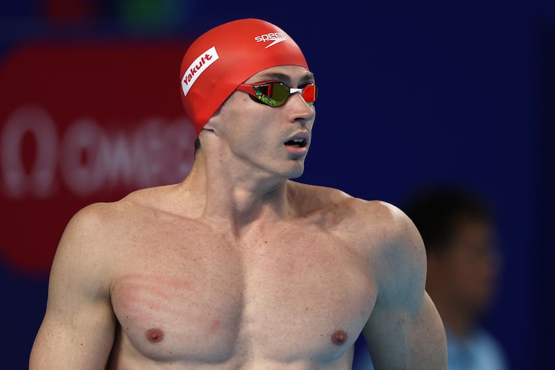 Ben Proud has an Olympic silver medal to his name. Photograph: Sarah Stier/Getty Images