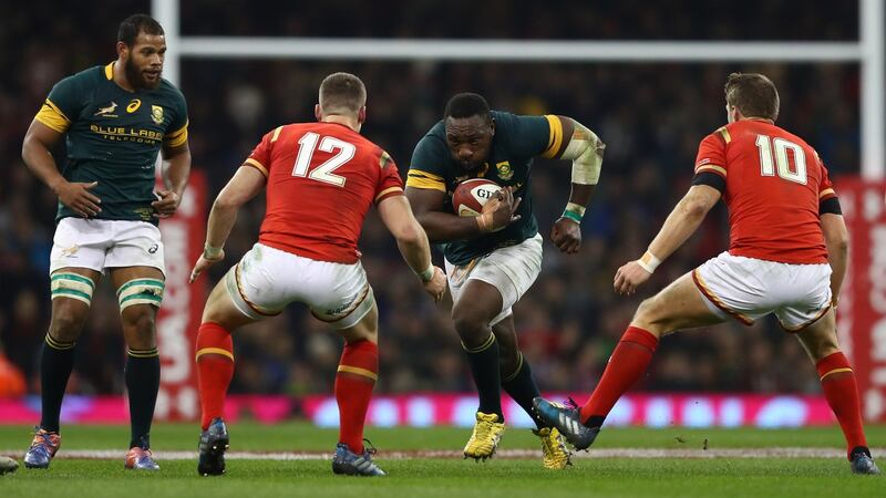 95-time capped prop Tendai Mtawarira. Photograph: Michael Steele/Getty