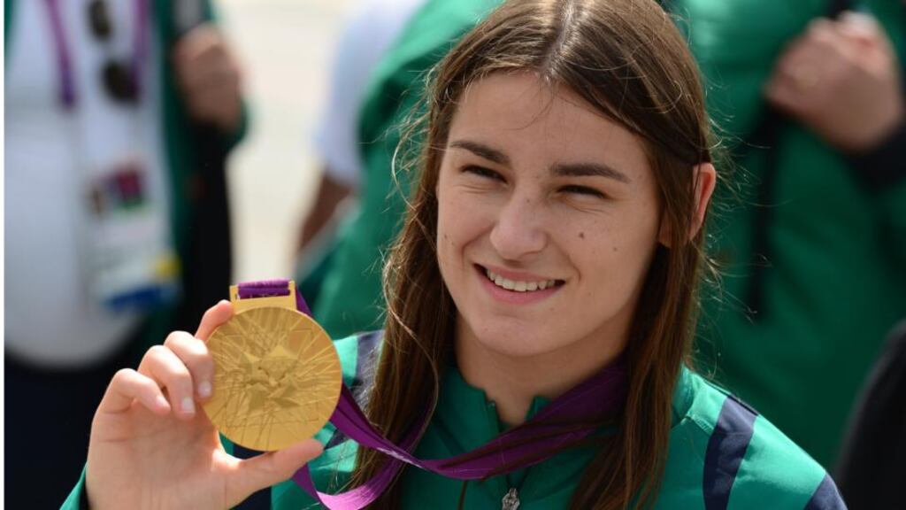 Katie Taylor: A question about her faith came up on the Junior Cert religion exam. Photograph: Bryan O’Brien