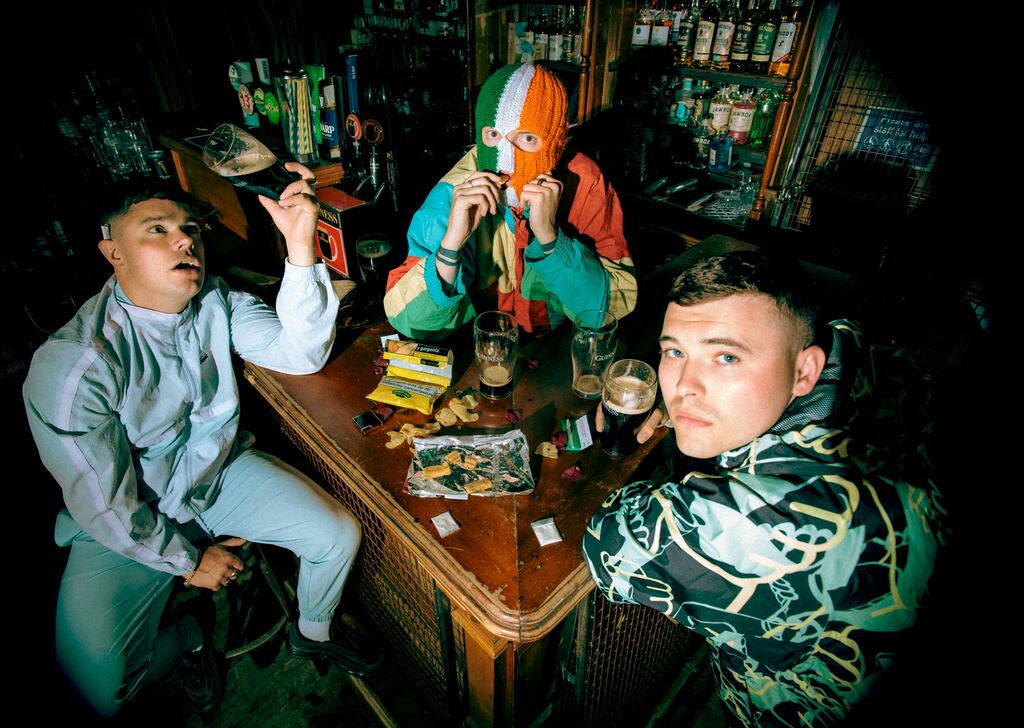 Kneecap helped to create the underground scene in west Belfast from which they emerged. Photograph: Peadar Ó Goill