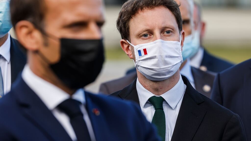 French president Emmanuel Macron promoted Clément Beaune to minister of state for European affairs in July. Photograph: Ludovic Marin/AFP