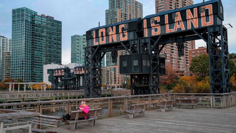 Long Island City in New York, where Amazon had intended to open a new headquarters. Photograph: Don Emmert/AFP/Getty Images