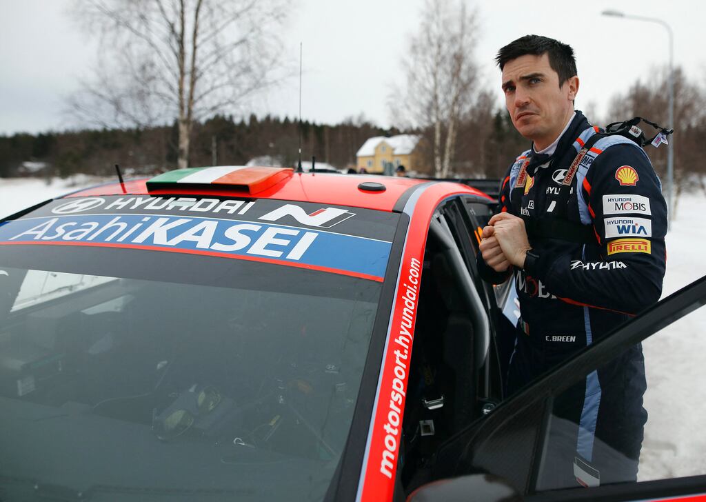 Irish world rally championship driver Craig Breen has died after an accident in in Croatia. Photograph: Micke Fransson/AFP via Getty Images