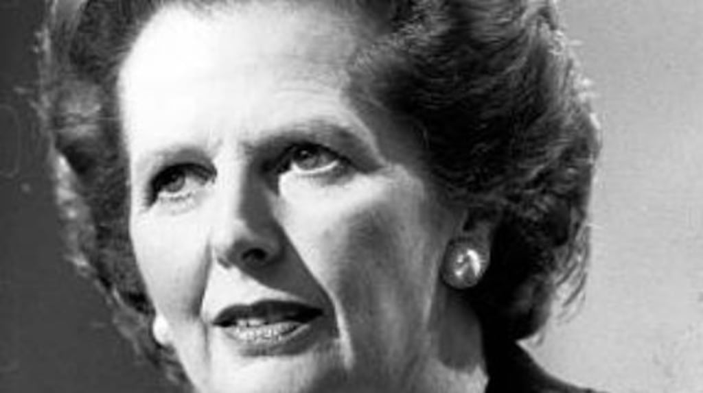 Margaret Thatcher: the bond she cultivated with the US was paralleled by a destructive disdain for Europe. Photograph: Getty Images