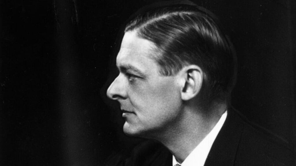 Prolific: TS Eliot, in 1927. Photograph: Hulton Archive/Getty Images