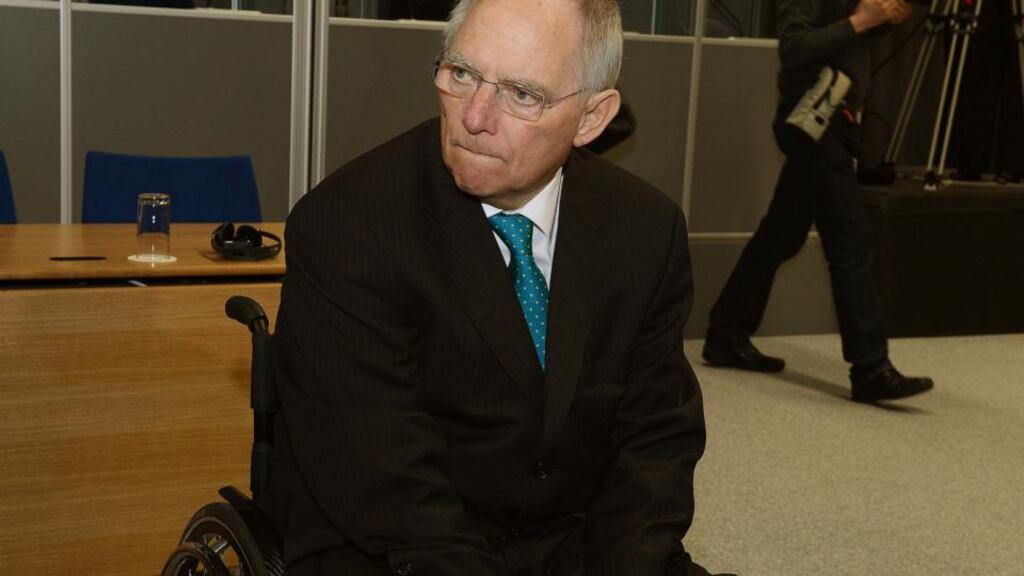 Germany’s finance minister Wolfgang Schäuble brushed off calls by German business leaders and economists to avoid sanctions against Russia at all costs. Photograph: David Sleator