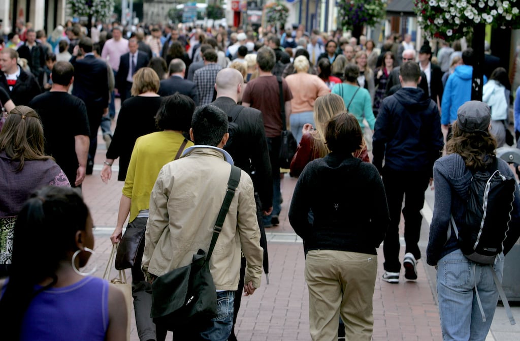 The latest Labour Force Survey from the Central Statistics Office shows that 2.704 million people were classified as being employed in the first three months of year. Photograph: Davd Sleator