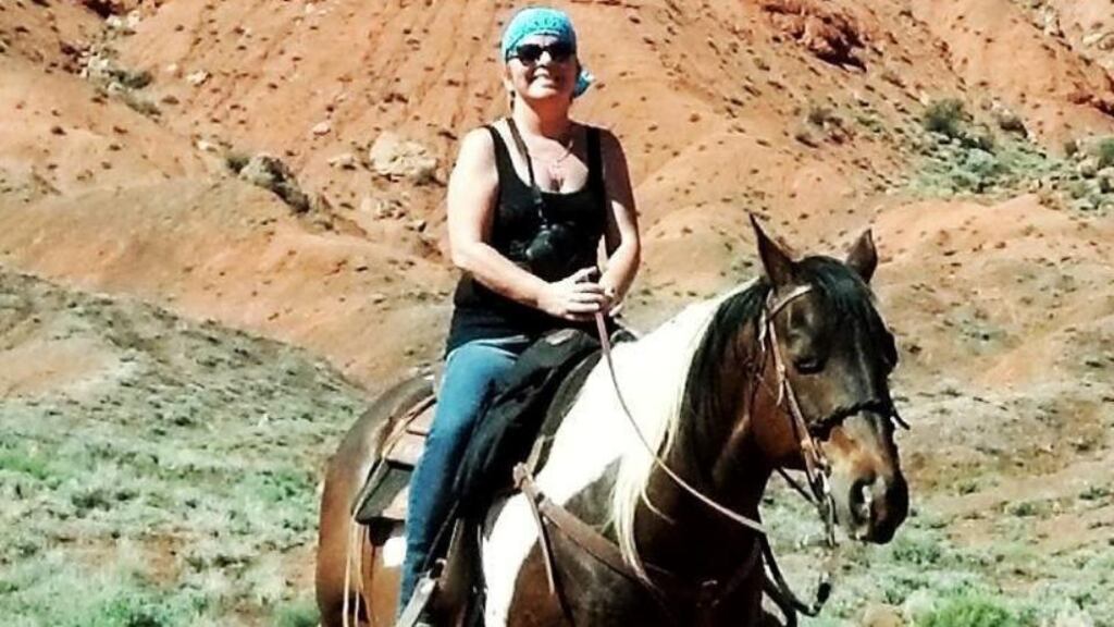 Margaret O’Donnell: ‘I have ridden painted ponies in the wilds of Utah, Montana and Arizona, all the while surrounded by indescribable beauty, brought to vivid reality from a childhood watching old Westerns with my father.’