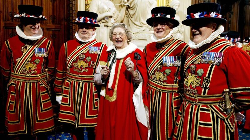 Lady Trumpington, who died on Monday aged 96, in the House of Lords in 2005. Photograph: Andrew Parsons/PA Wire