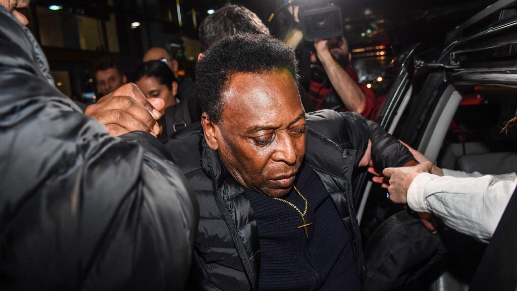 File photo of Pelé from 2019. Photo: Nelson Almeida/AFP via Getty Images