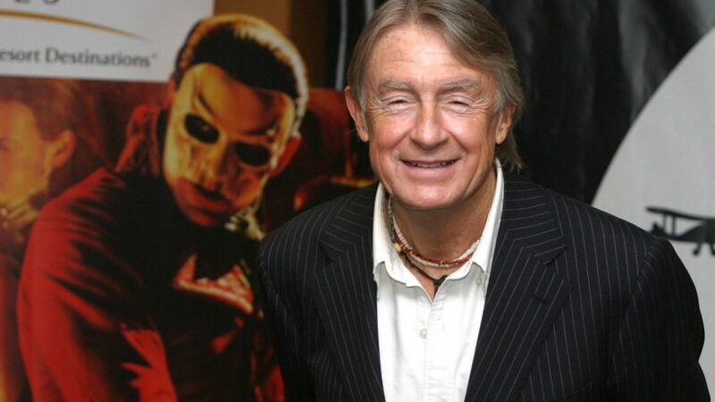 Joel Schumacher smiles at a premiere of his adaptation of The Phantom of the Opera, at Sitges Film Festival, Barcelona, Spain, in December 2004. File photograph: Jaume Sellart/EPA