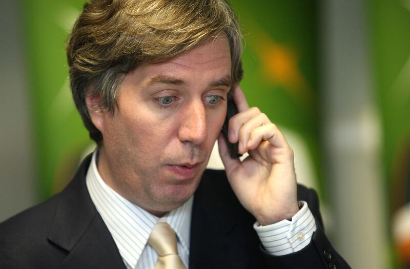 John Delaney, former FAI CEO. He wanted me to attend a “festival of football” down the country. We would be rolled out and paraded. I rejected the offer of working for free. Photograph: Donall Farmer/Inpho
