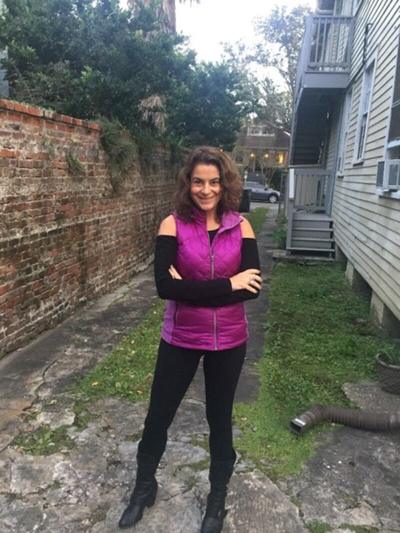 Jodee Blanco at the author’s childhood home