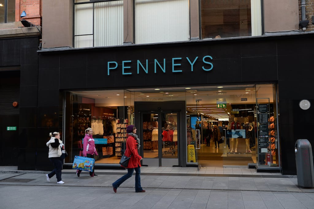 The Penneys owner said it expects sales in Europe, excluding the UK, to increase by 18 per cent driven by higher footfall. Photograph: Cyril Byrne
