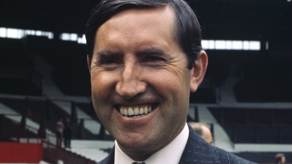 Frank O’Farrell managed Manchester United for 18 months after taking over from Matt Busby. Photograph: Keystone/Hulton Archive/Getty Images